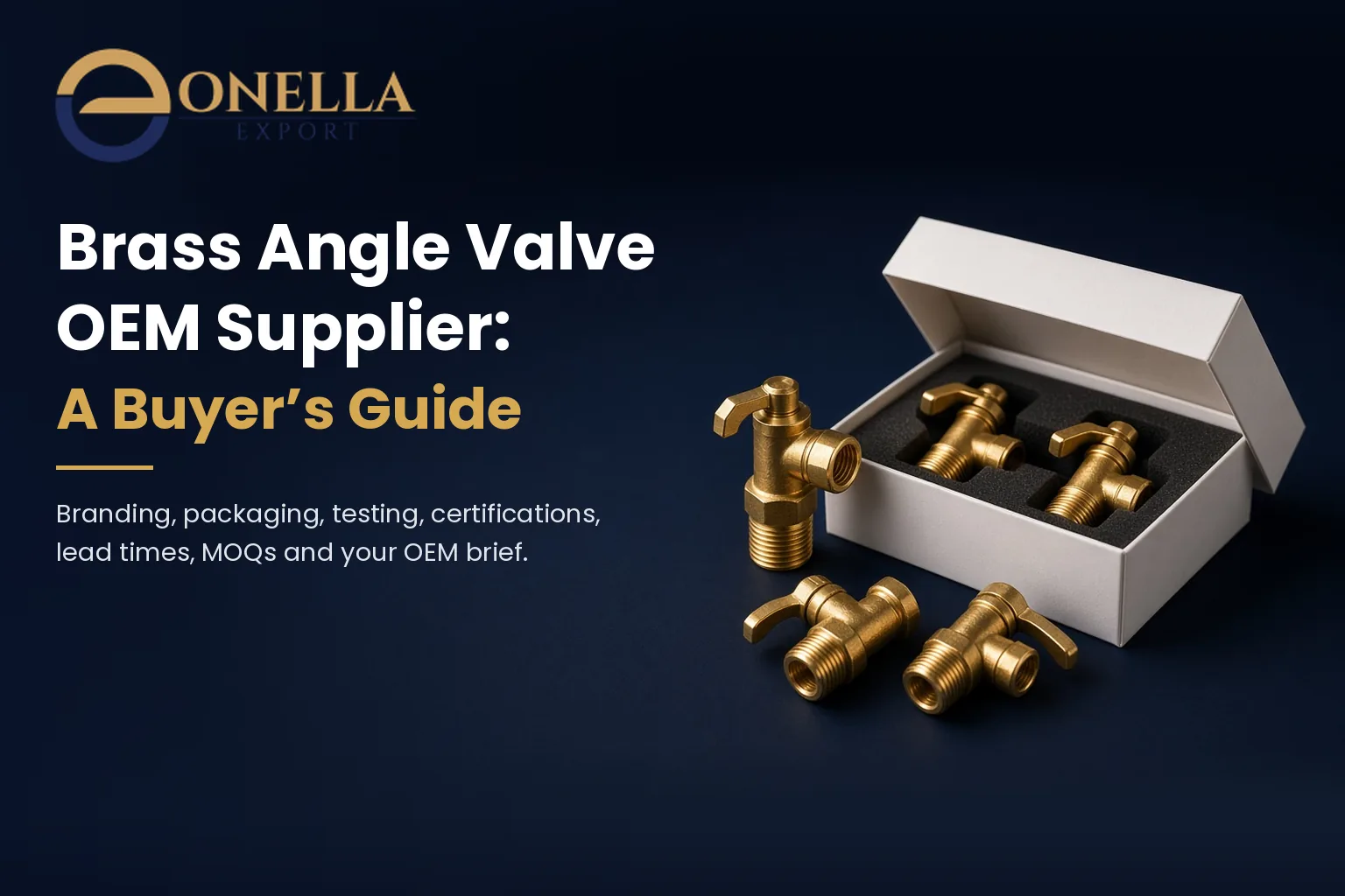Brass Angle Valve OEM Supplier: A Buyer's Guide