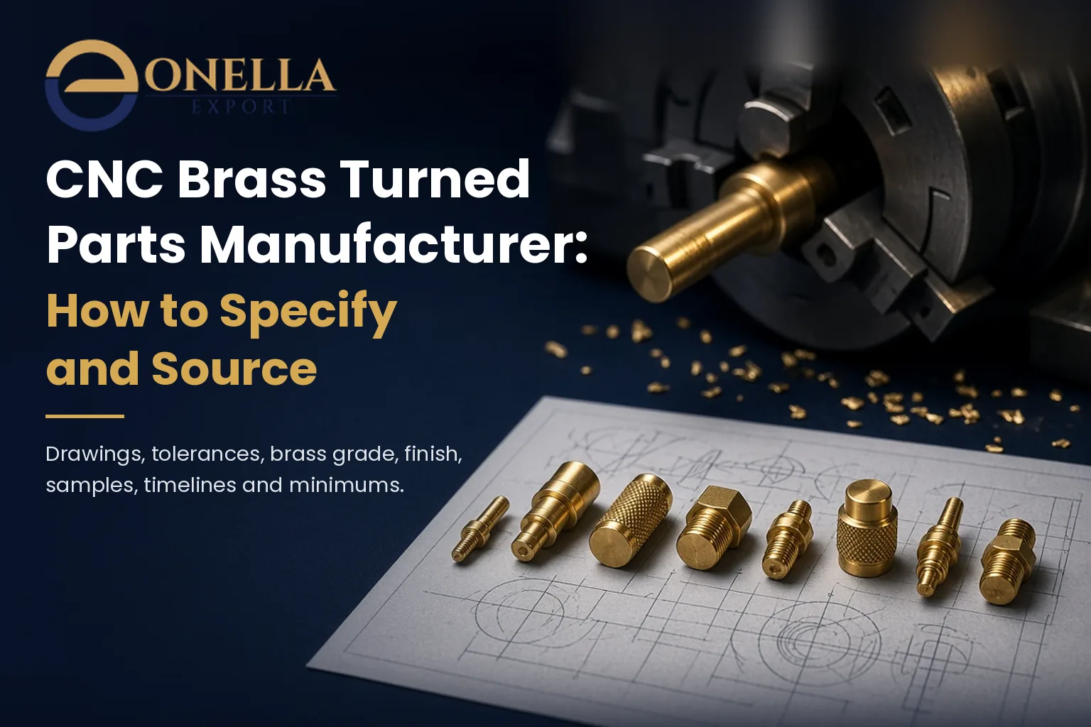 CNC Brass Turned Parts Manufacturer: How to Specify and Source